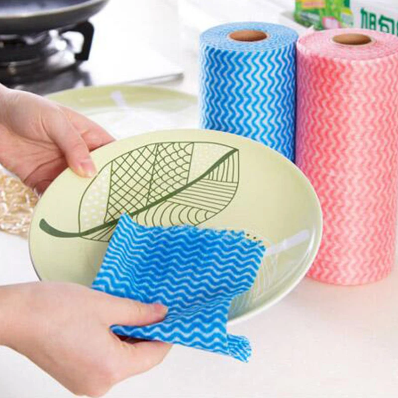 Disposable Tear-Off Kitchen Cleaning Cloths - Image 2