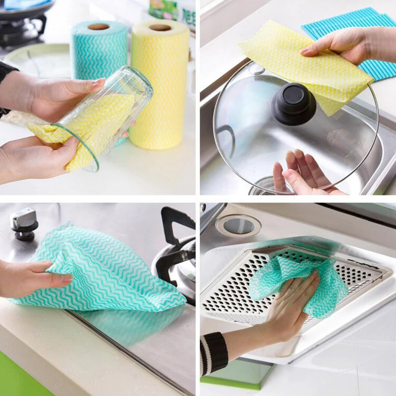 Disposable Tear-Off Kitchen Cleaning Cloths - Image 5
