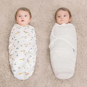 100% Cotton Newborn Wrap Baby Blanket